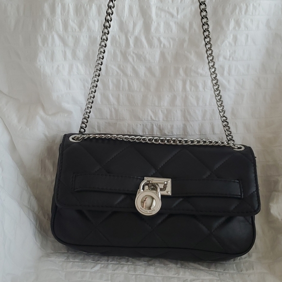 MK Michael Kors Hamilton Leather Clutch Handbag - Picture 16 of 16